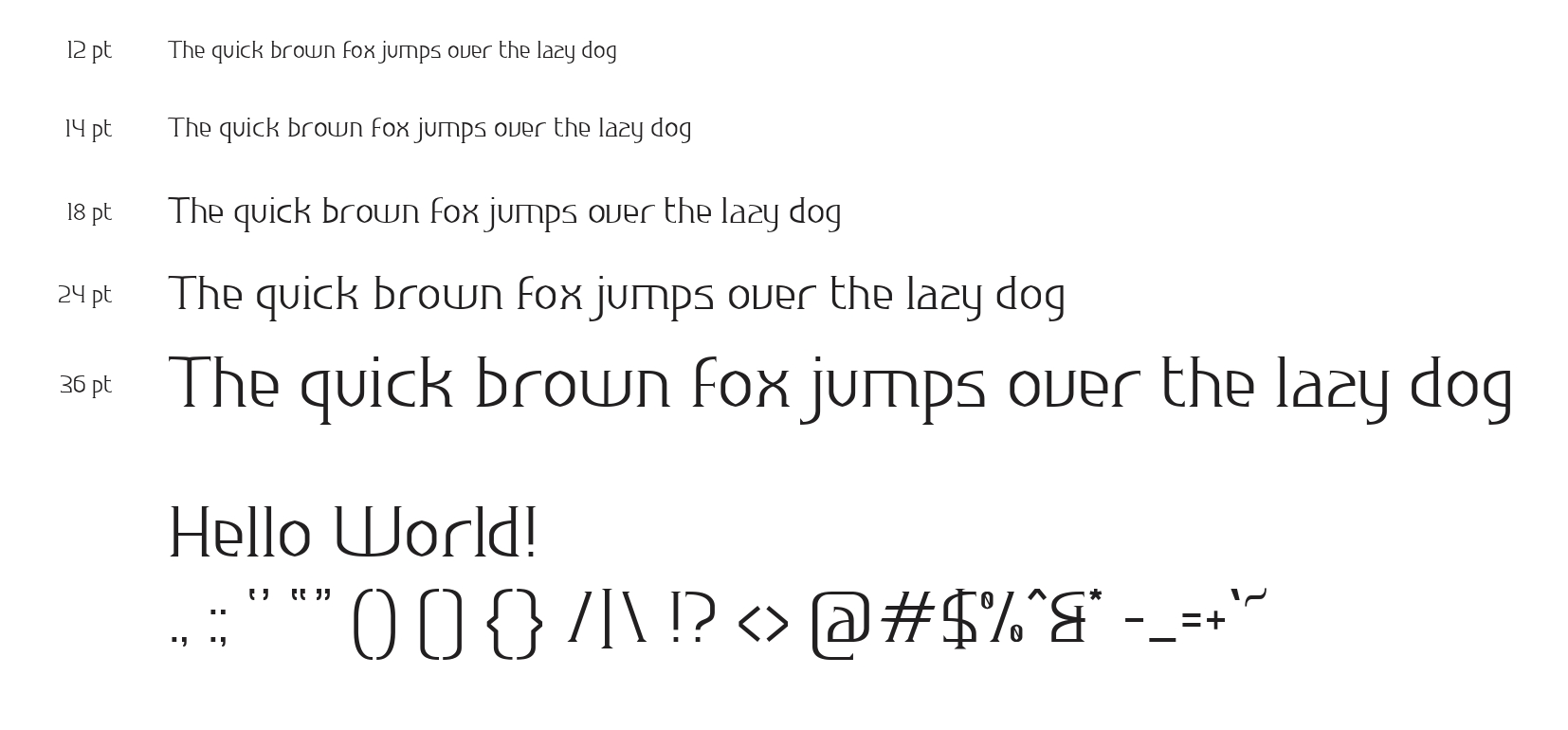 asset Visual Font Naili